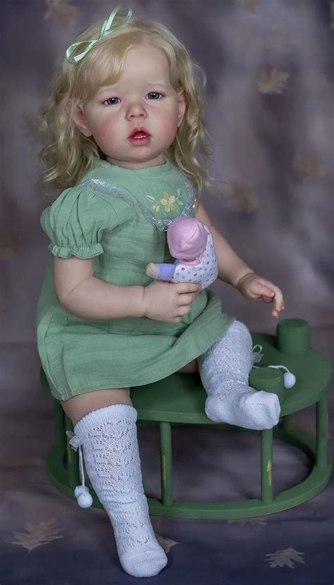 Pinky Reborn Baby Dolls 28 Inch 70cm Silicone Vinyl Reborn