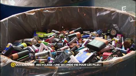 Recyclage La Seconde Vie Pour Les Piles