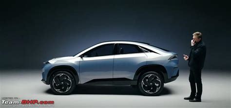 Tata Curvv Electric Suv Concept Revealed Previews Gen 2 Ev Architecture Team Bhp