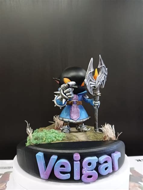 Imprimir En 3D Veigar Art Fan Lol Hecho Con Una Impresora 3D Elegoo