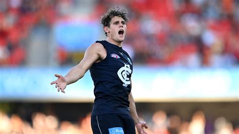 Afl Results Carlton Blues Defeat Gold Coast Suns Scores Round