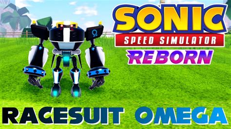 Sonic Speed Simulator Racesuit Omega Showcase YouTube