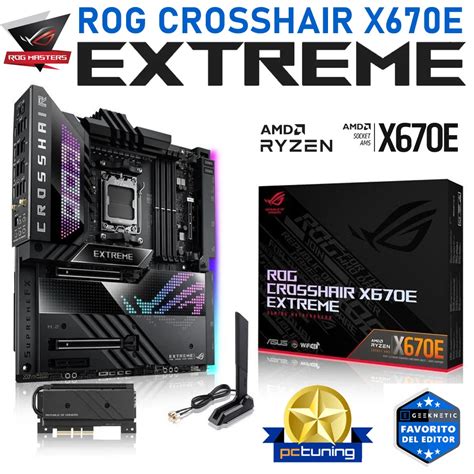 Asus Motherboard Rog Crosshair X670e Extreme Desktop Board Am5 Suporta Processadores Amd Socket