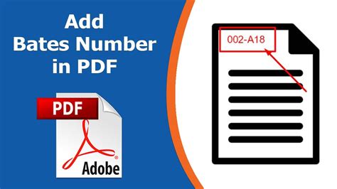 How To Add Bates Numbers To Pdf Using Adobe Acrobat Pro Dc YouTube