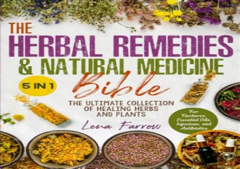 Ppt Pdf The Herbal Remedies And Natural Medicine Bible 5 In 1 The