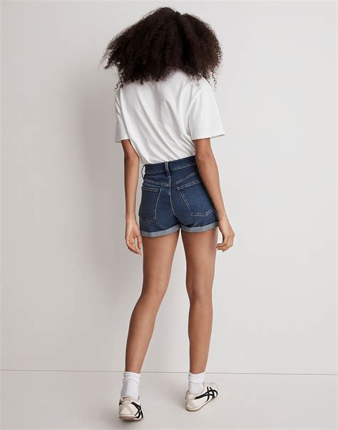 Mejores Ofertas E Historial De Precios De High Rise Denim Shorts En