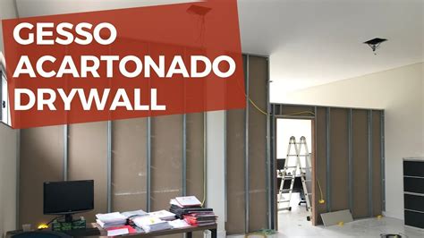 Parede De Gesso Acartonado Drywall Quanto Gastei Marcelo Akira