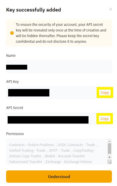 Step By Step Guide Retrieve Your Api Key From Bybit Vema Trader