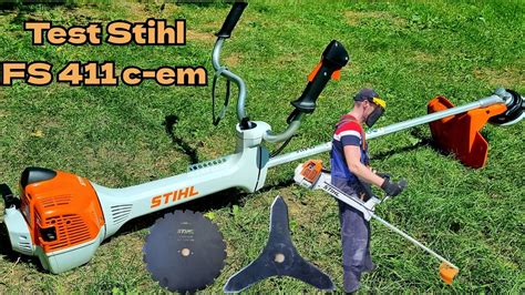 TEST STIHL FS 411 C EM YouTube