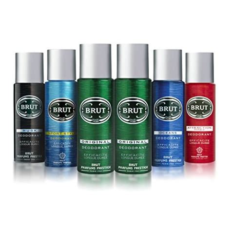 Brut Deodorant Body Spray Original Ml X Pieces Bundle Pack