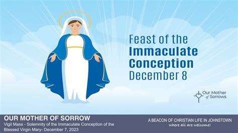 Immaculate Conception Of The Blessed Virgin Mary Live Stream Vigil