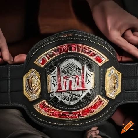 Wwu Trios Championship Belts Inspired By Mlw Tag Team Title On Craiyon