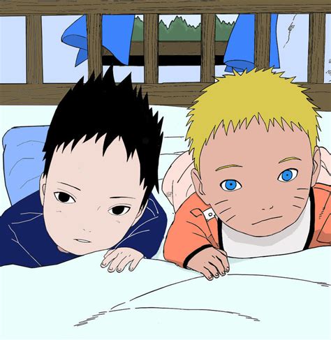 Babies Sasuke and Naruto by Ascllepius on DeviantArt