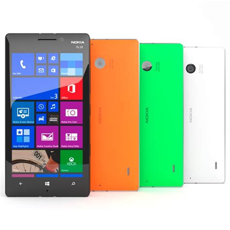 Nokia Lumia D Max Obj Ma Lwo Fbx C D