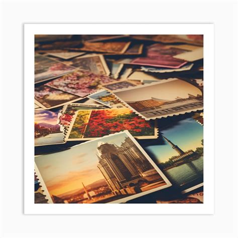 Postcards 3 Art Print by KWY09 - Fy