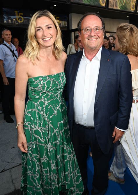 Photo Julie Gayet et son mari François Hollande lors du 15ème