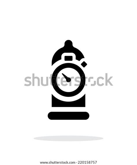 Condom Sex Timer Icon On White Stock Vector Royalty Free 220158757 Shutterstock