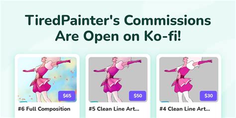 Tiredpainter [open For Commissions] S Ko Fi Commissions Ko Fi ️ Where Creators Get Support