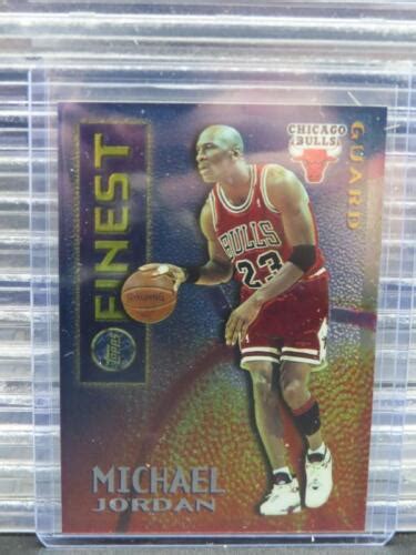 1995 96 Topps Finest Michael Jordan Mystery Finest Borderless M1 Bulls