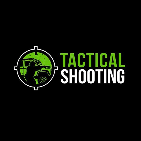 Tactical Shooting logo with vehicles and battlefields 6207540 Vector ...