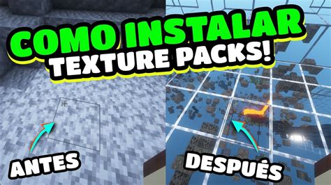 Aprende A Instalar Texture Packs En Cualquier Version De Minecraft