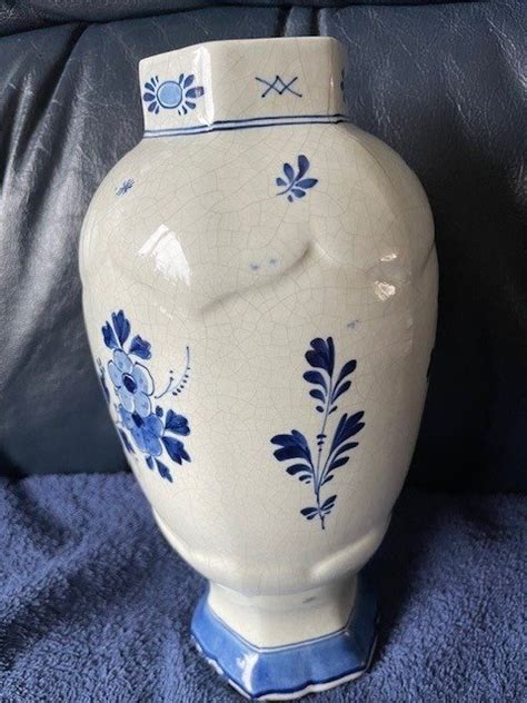 De Porceleyne Fles Delft Vase Vase 1905 Earthenware Catawiki