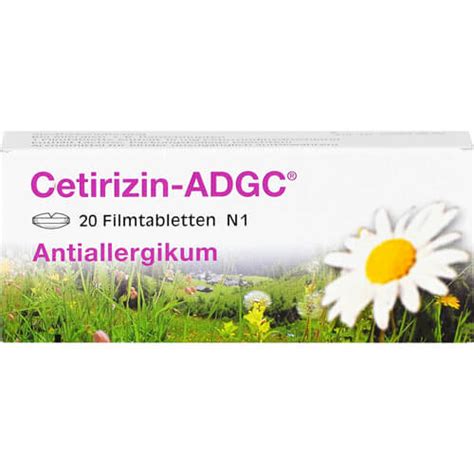 Cetirizin Adgc Filmtabletten Shop Der Apotheke Am Theater