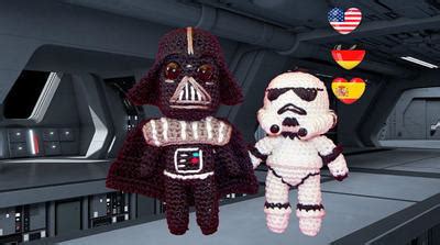 Amigurumi Crochet De Star Wars Darth Vader Stormtrooper