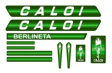 Adesivo Bicicleta Antiga Caloi Berlineta Verde R