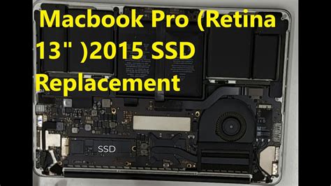 How To Replace The Ssd In Your Macbook Pro Retina Early Ssd