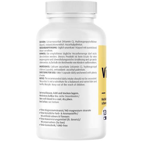 ZeinPharma Vitamin C Gepuffert 1000 Mg 120 St Shop Apotheke