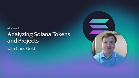 Solana Beginner Analyzing Solana Tokens And Projects Youtube