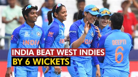 Women S T World Cup Richa Ghosh And Harmanpreet Kaur Steer India To