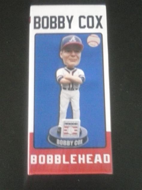 Bobby Cox Bobblehead Braves Baseball Bobblehead Braves Baseball