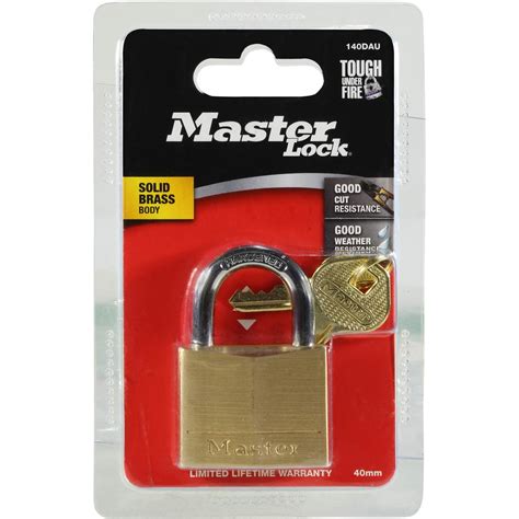 Master Lock Padlock Diamond 40mm Each Woolworths