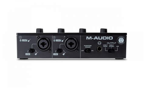 M Audio M Track Duo 48 Khz 2 Channel Usb Audio Interface With 2 Combo