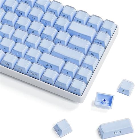 Amazon Womier Keycaps Percent Crystal Jelly Keycaps Side