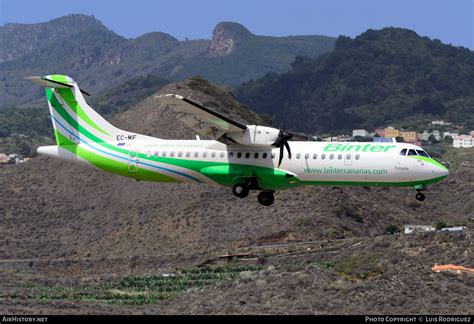 Aircraft Photo Of Ec Mif Atr Atr Atr A Binter