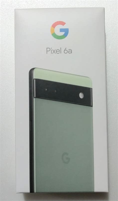 Google Pixel 6a Sage au 128GB SIMフリー グリーン 緑PayPayフリマ