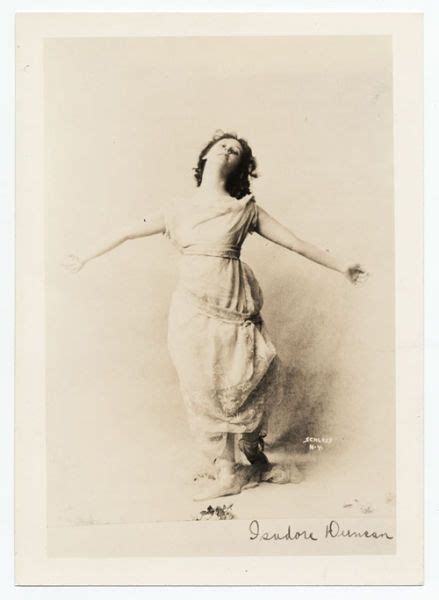 Isadora Duncan 1877 1927 Was Inventor Of The American Modern Dance