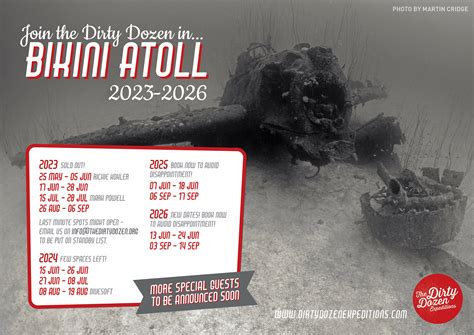 Book Your Trip Of A Lifetime To Bikini Atoll Today The Dirty Dozen