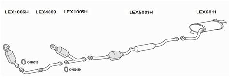 2000 Lexus Rx300 Exhaust System Diagram General Wiring Diagram