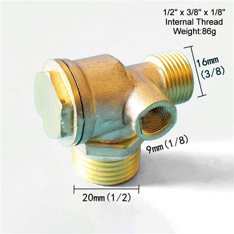 Luft Kompressor R Ckschlagventil M Nnlich Einlass To Bsp