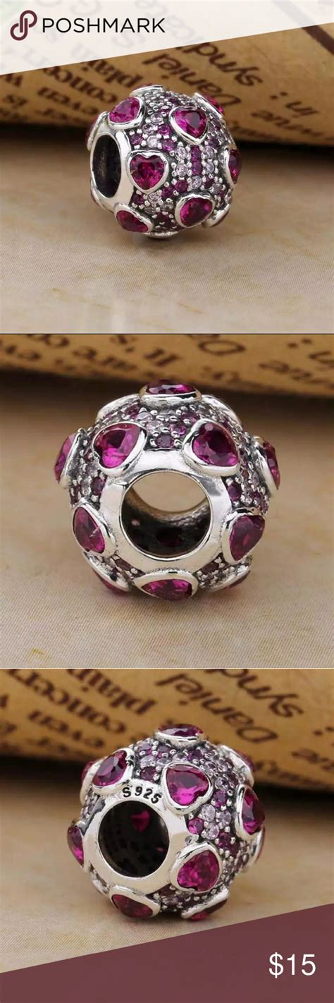 Sterling Silver Explosion Of Love Charm Bead