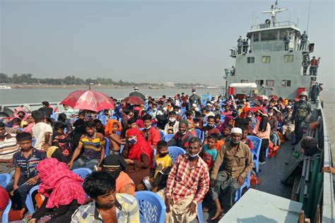 Bangladesh Ships Rohingya Refugees To Remote Island That Surfaced Just 20 Years Ago Despite Outcry