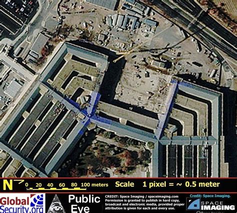 The Pentagon - Satellite Image - Pre-September 11, 2001