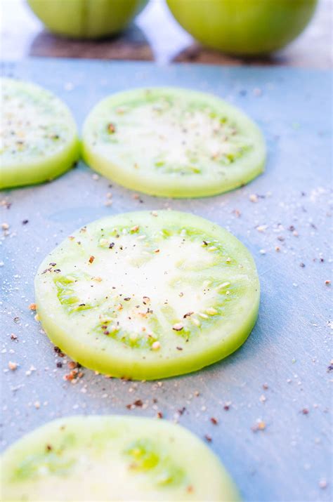 Fried Green Tomatoes With Bacon Ranch Dip Recipe Life S Ambrosia