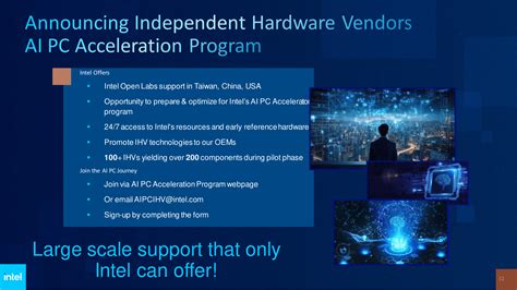 Intel Announces Expansion to AI PC Dev Program, Aims to Reach More ...