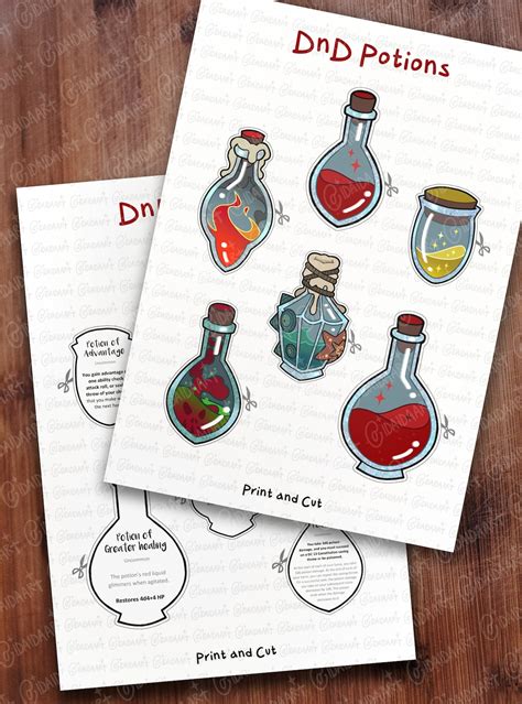 Dnd BAG of HOLDING PACK Dnd Printable Dungeons and Dragons - Etsy