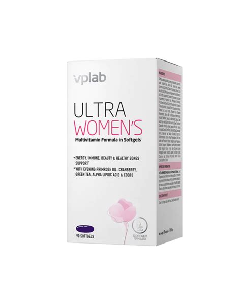 Vplab Ultra Women S Multivitamin 90 гелевих капс Vplab купить Киев Украина Fitnutrition™‎